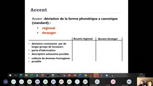 Accent étranger