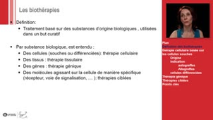 ECN 198 - Biothérapies, thérapies ciblées - Véronique Decot & Aurore Perrot