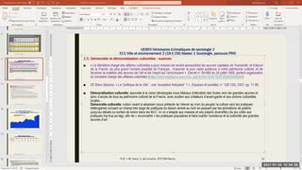 Ville et environnement 2 (M1 sociologie): Séance 2 du 25 janvier 2021