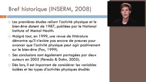 Activité physique et santé psychosociale - Aurélie Van Hoye