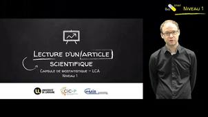 Lecture d'un article scientifique