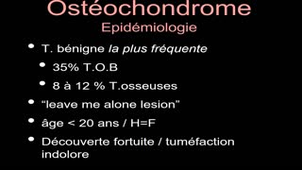 Les exostoses