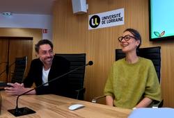 Conseil de pôle A2F, flash talk, Cyril Bontemps (Dynamic) et Sophie Slezack  (LAE) -