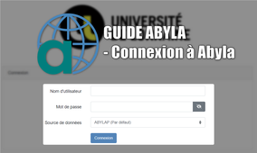 Guide Abyla - Connexion à Abyla