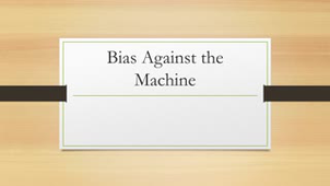 Ethique des Algorithmes 2021 : séance 4 complète