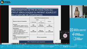 DUPIAS UE4 - Gestion du risque infectieux chez les professionnels de santé