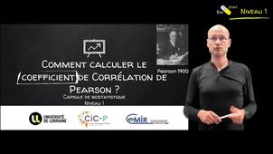 Comment calculer le coefficient de corrélation de Pearson