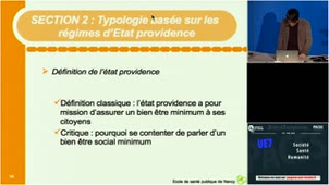 Approches socioéconomiques et analyse des systèmes de santé et de protection sociale 3