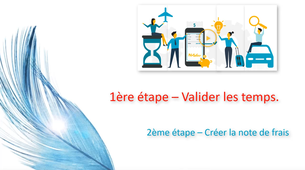 Réaliser une note de frais - première étape