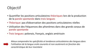 La mobilisation du tractus vocal est-elle variable selon les langues en parole spontanée ?