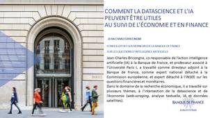 Comment la datascience et l’IA peuvent être utiles au suivi de l’économie et en finance