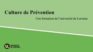 Introduction - Culture de prévention