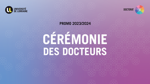 Ceremonie des docteurs 2024 : Rendez-vous vendredi 29 novembre !