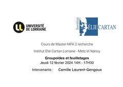 Groupoïdes et feuilletages - 12-02-2024 -14H