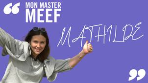 Mon Master MEEF - Mathilde, Professeure des Écoles