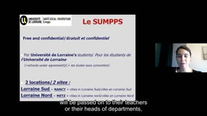 Le bien-être à l'UL (Social et santé) / Well-Being @ UL (social & Heath services)