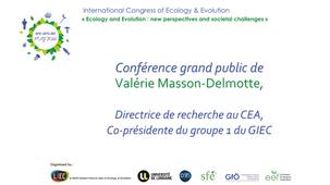 Agir face au changement climatique, enjeux de transformation - Valérie Masson-Delmotte