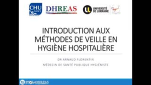 Replay DUPIAS 21-22 Introduction aux méthodes de veille sanitaire en hygiène hospitalière