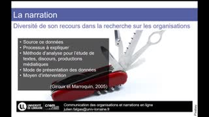 Julien Falgas : Communiquer par la narration, les organisations au défi de leur dimension collective ?