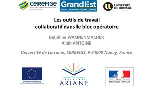 Les outils de travail collaboratif dans le bloc opératoire