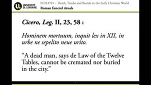Roman Funeral Rituals