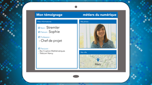 Sophie Stremler, cheffe de projet en édition de logiciel