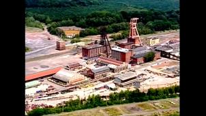 Les installations de surface des mines de charbon