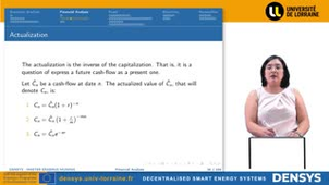 3.5 Financial Analysis- Financial Evaluation Methods - Actualization