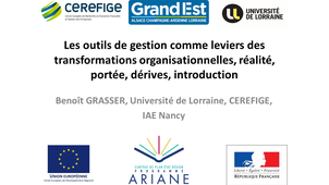 Les outils de gestion comme leviers des transformations organisationnelles, réalité, portée, dérives, introduction