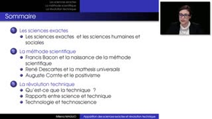 PACES - UE7 SHS L1 - 02-Apparition des sciences exactes et révolution technique - Milena Maglio