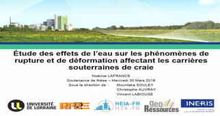 Soutenance de thèse Noémie Lafrance