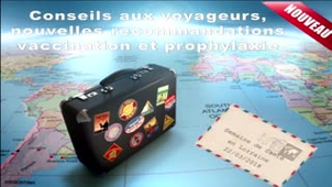 Conseils aux voyageurs, nouvelles  recommandations, vaccination  et prophylaxie