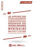 Outils numériques pour des élèves présentant une déficience visuelle 2 (GTNUM#EBEP troubles sensoriels)