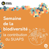 Semaine de la biodiversité : la contribution du SUAPS