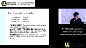 Morphophonologie - Séance 3 - UE 803 SDL - Chapitre2