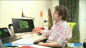 France 3 Lorraine : Reportage sur les travaux de Nano-Art de Daniel Lacour