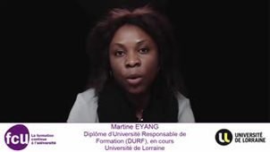 Témoignage de Martine Eyang - Université de Lorraine