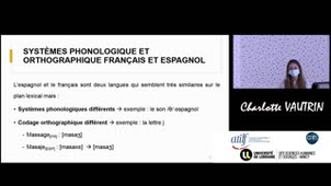 Acquisition des phonèmes /r/, /ɾ/ et /x/ espagnols chez les apprenants francophones par Charlotte VAUTRIN