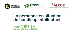 La personne en situation de handicap intellectuel, entre consommation de prestations d'accompagnement et participation sociale