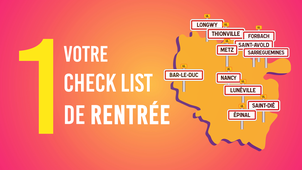 Bienvenue à l'Université de Lorraine - #1 - Votre check list de rentrée