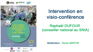 Raphaël Dufour : conseiller national au SNIA