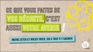 Moins jeter et mieux trier, on a tout à y gagner