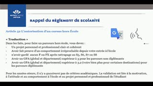 Mines Nancy Présentation 3A