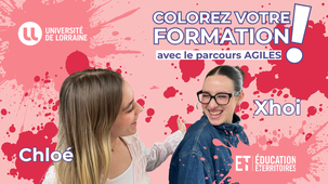 [PARCOURS AGILES] Découvrez le projet de Chloé et Xhoi !