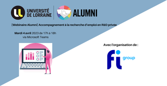 [Webinaire PhD Alumni] Accompagnement à la recherche d’emploi en R&D privée
