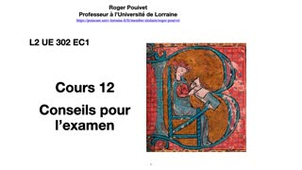 12. Les grands problèmes de la tradition philosophique