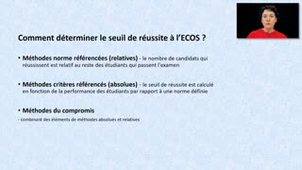 Méthodes de normalisation des ECOS - partie 2 - E. Feigerlova