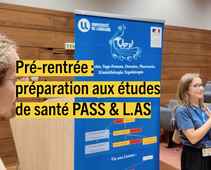 [RETOUR SUR] - Pré-rentrée : préparation aux études de santé PASS & LA.S