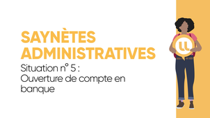 Saynètes administratives - 5- Ouverture de compte en banque (Sous-titres)