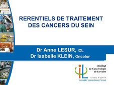 Référentiels de traitement des cancers du sein